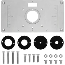 Wood Milling Cutter Wood Engraving Machine Flip Board Slotting Tool Trimming Machine Woodworking Tool Router Table Insert Plate
Wood Milling Cutter Wood Engraving Machine Flip Board Slotting Tool Trimming Machine Woodworking Tool Router Table Insert Plate