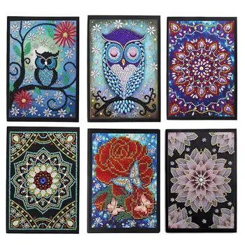 56 Pages Diamond Painting Notebook DIY Creative Special Shaped Diary Book A5 Notebook Notepad Embroidery Diamond Cross Stitch
56 Pages Diamond Painting Notebook DIY Creative Special Shaped Diary Book A5 Notebook Notepad Embroidery Diamond Cross Stitch