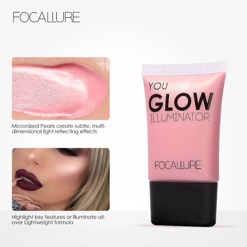 FOCALLURE Face Highlight Glow Liquid Face Smooth Base Primer Foundation Brighten Dull Skin Oil Control Gel
FOCALLURE Face Highlight Glow Liquid Face Smooth Base Primer Foundation Brighten Dull Skin Oil Control Gel