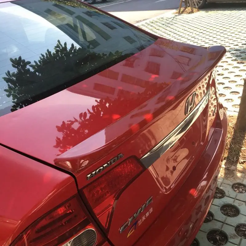 Для Honda Civic спойлер высокого качества ABS Материал заднее крыло автомобиля