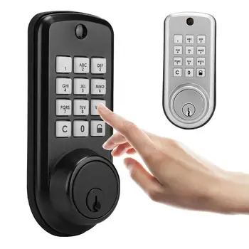 2.36-2.76in Adjustable Locking Tongue Smart Password Keypad Anti-Theft Electronic Door Lock with 2 Keys
2.36-2.76in Adjustable Locking Tongue Smart Password Keypad Anti-Theft Electronic Door Lock with 2 Keys