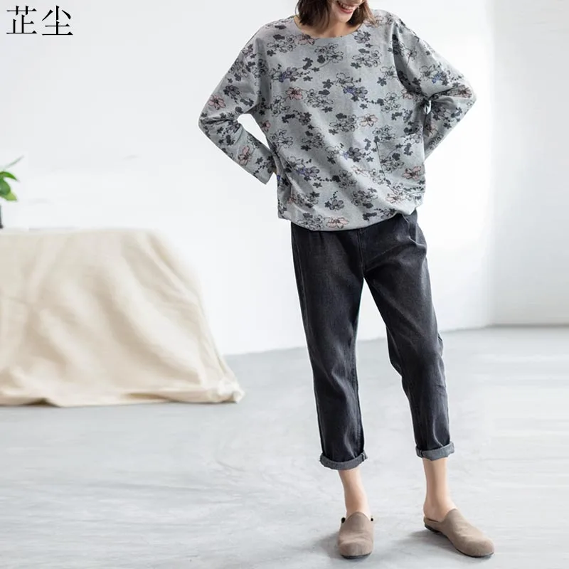 Plus Size 4XL 5XL 6XL Knitting Women Hoodie Sweatshirt 2019 Autumn New Fashion Loose Art Printed Floral Cotton Pullover Tops 
Plus Size 4XL 5XL 6XL Knitting Women Hoodie Sweatshirt 2019 Autumn New Fashion Loose Art Printed Floral Cotton Pullover Tops