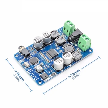 TDA7492P Bluetooth 4.0 V4.0 V2.1 Audio Receiver Amplifier Board Module With AUX Interface 2*25W Drive Speaker AUX Interface