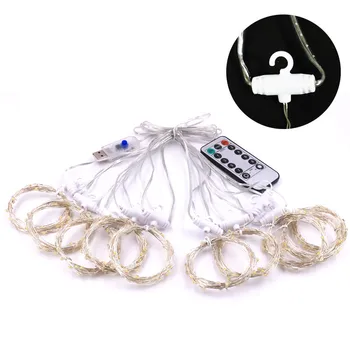 3M LED Remote Control Curtain Fairy Lights USB Power Garland Lights LED String Night Lights Party Garden Home Wedding Decor
3M LED Remote Control Curtain Fairy Lights USB Power Garland Lights LED String Night Lights Party Garden Home Wedding Decor