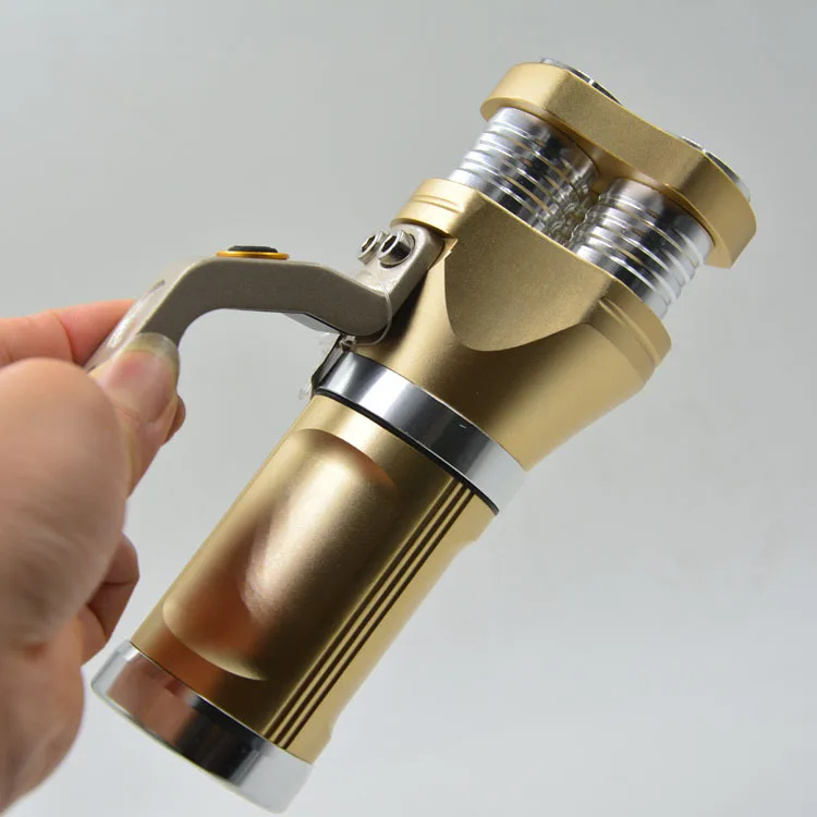Portable Lamp 3 White Light 3T6 Glare Rechargeable Flashlight 18650 Long-Range Lighting Flashlight
Portable Lamp 3 White Light 3T6 Glare Rechargeable Flashlight 18650 Long-Range Lighting Flashlight