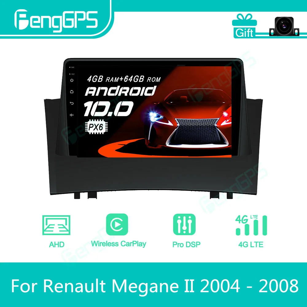 For Renault Megane 2 Fluence 2002 - 2008 Android Car Radio Stereo Multimedia Player 2 Din Autoradio GPS Navi PX6 Unit Screen
For Renault Megane 2 Fluence 2002 - 2008 Android Car Radio Stereo Multimedia Player 2 Din Autoradio GPS Navi PX6 Unit Screen