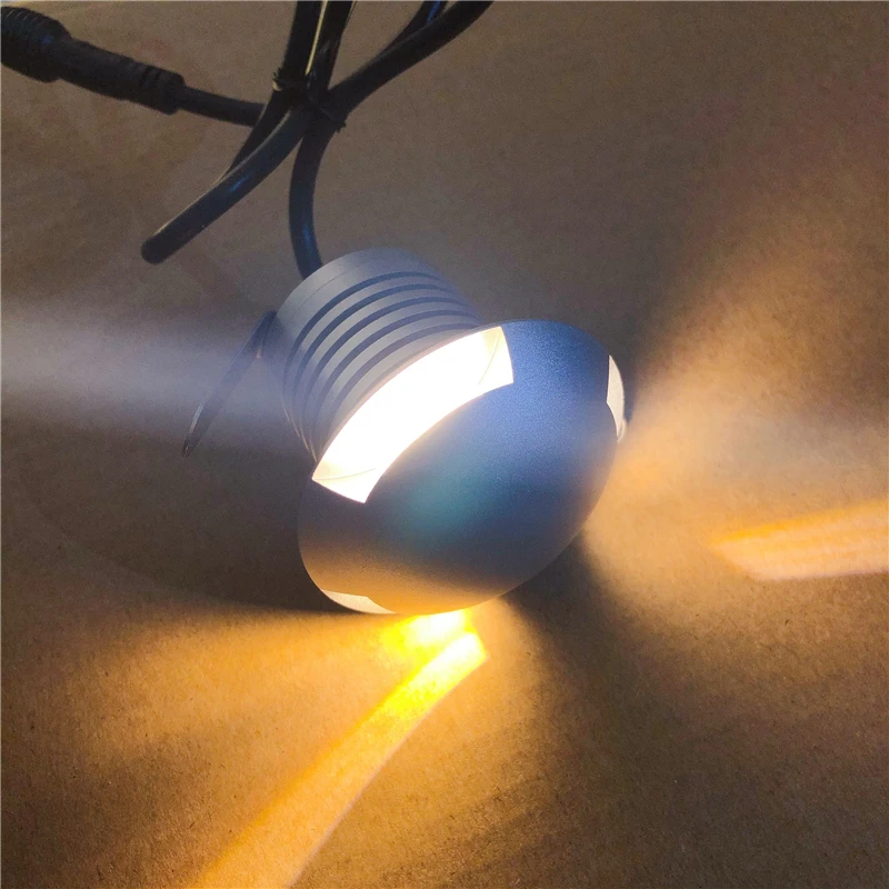 LED Underground Light Outdoor Landscape Lighting Recessed Spot Kit IP67 3W 12V Patio Pavers Floor Deck Stair Lamp | Лампы и освещение