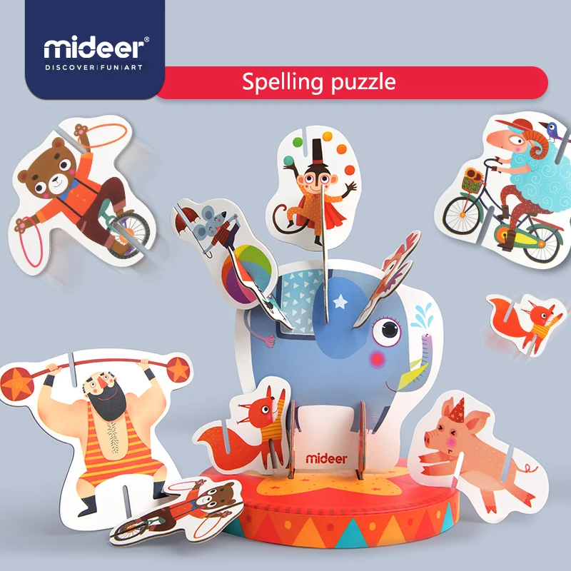 MiDeer Baby Puzzle Toys 3D Splice Balance Circus 3Y+ Animals Build 18PCS Education Paper large Table Games For Kids
MiDeer Baby Puzzle Toys 3D Splice Balance Circus 3Y+ Animals Build 18PCS Education Paper large Table Games For Kids