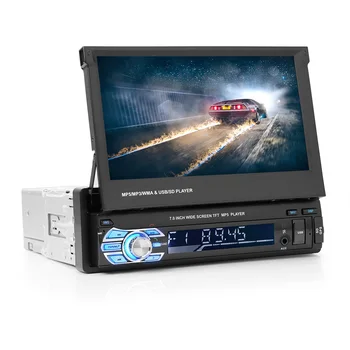 

7" HD Car GPS Navigation FM Bluetooth AVIN Navitel latest Retractable Europe Map Sat nav Truck gps navigators automobile