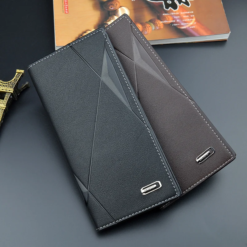 New Men's Leather Wallet Long Thin Soft Wallet Fashion Embossed Youth Large Capacity Multi-Card Wallet
New Men's Leather Wallet Long Thin Soft Wallet Fashion Embossed Youth Large Capacity Multi-Card Wallet