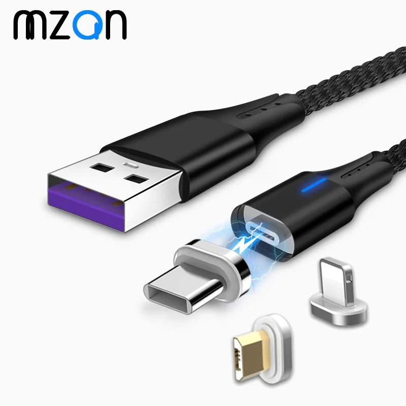 5A Magnetic Cable Micro USB Type C LED Light Super Fast Charging Cable For iPhone Samsung Huawei Xiaomi Android Phone Cable 1M
5A Magnetic Cable Micro USB Type C LED Light Super Fast Charging Cable For iPhone Samsung Huawei Xiaomi Android Phone Cable 1M