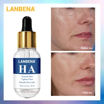 LANBENA Hyaluronic Acid Serum Multimolecular Smooth Fine Lines Moisturizing Acne Treatment Repairing Anti-Aging Facial Serum
LANBENA Hyaluronic Acid Serum Multimolecular Smooth Fine Lines Moisturizing Acne Treatment Repairing Anti-Aging Facial Serum