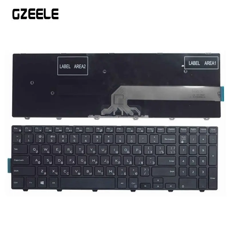 Русская клавиатура GZEELE для DELL Inspiron P26E P28E 5557 P39F P40F стандартная фотография |