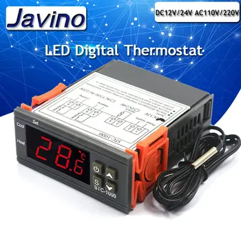 LED Digital Thermostat for Incubator Temperature Controller Thermoregulator Relay Heating Cooling DC12V DC24V AC110V-220V
LED Digital Thermostat for Incubator Temperature Controller Thermoregulator Relay Heating Cooling DC12V DC24V AC110V-220V