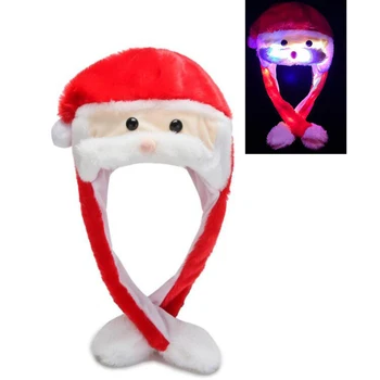 2020 New Year Led Plush Embroidery Christmas Hat Beanie Light Up Illuminate Warm Hat For Kids Adults New Year Christmas Decor
2020 New Year Led Plush Embroidery Christmas Hat Beanie Light Up Illuminate Warm Hat For Kids Adults New Year Christmas Decor