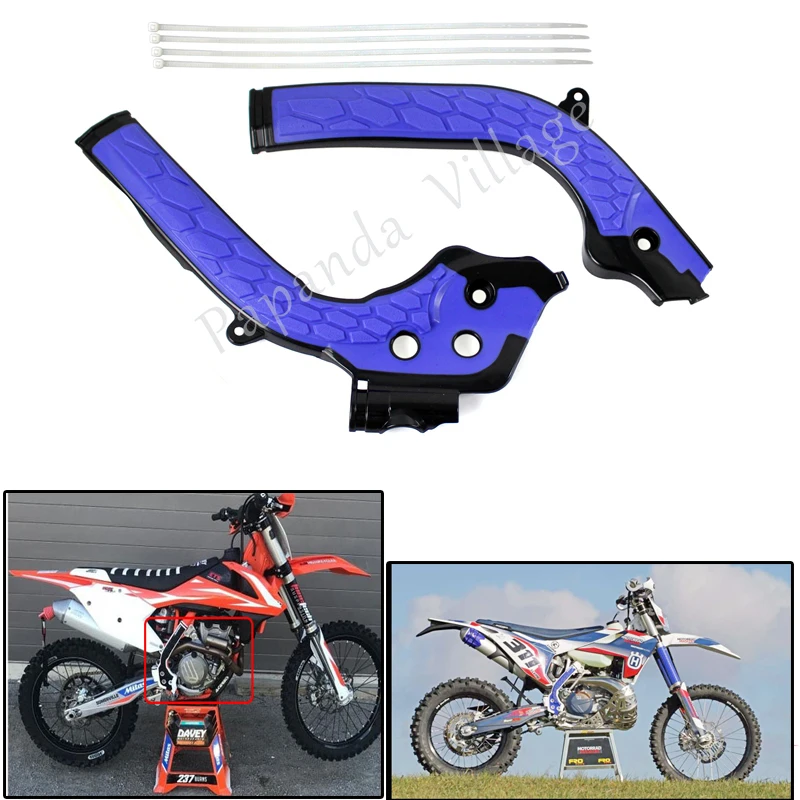Защитный чехол для мотокросса из АБС пластика рамы SX125 250 SXF250 350 450 TE125 300 FC FE 16