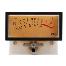 TN-73 High-precision VU Ammeter DB Meter Power Discharge Flat Meter Mixer Power Meter with Backlight
TN-73 High-precision VU Ammeter DB Meter Power Discharge Flat Meter Mixer Power Meter with Backlight