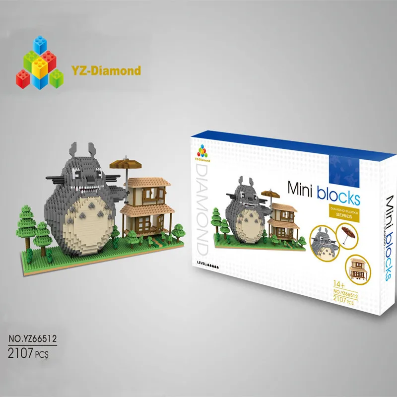 Weili YZ Micro Diamond Granule Building Blocks Cartoon Image Educational Assembled Building Blocks Totoro Jigsaw Puzzle CHILDREN
Weili YZ Micro Diamond Granule Building Blocks Cartoon Image Educational Assembled Building Blocks Totoro Jigsaw Puzzle CHILDREN