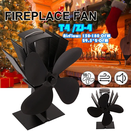 4 Blade Wood Heater Eco Fan Stove Fireplace Fire Heat Powered Fuel Saving Log Wood Burner Eco Friendly Quiet Fan Home Efficient
4 Blade Wood Heater Eco Fan Stove Fireplace Fire Heat Powered Fuel Saving Log Wood Burner Eco Friendly Quiet Fan Home Efficient