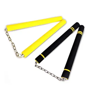 Martial Arts Nunchakus Bruce Lee Nunchaku Foam Sponge Safe Fitness Chinese Kung Fu WuShu For Kids ExerciseTraining Equipment
Martial Arts Nunchakus Bruce Lee Nunchaku Foam Sponge Safe Fitness Chinese Kung Fu WuShu For Kids ExerciseTraining Equipment