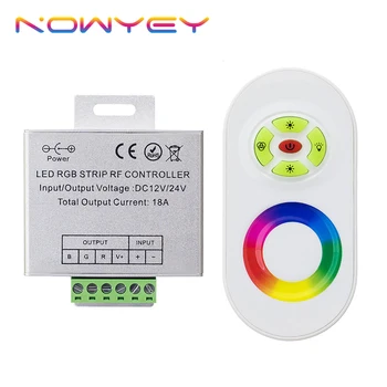 LED RGB Controller Touch Control RF Remote 432W LED Controller DC12-24V for LED Strip Light 5050 2835
LED RGB Controller Touch Control RF Remote 432W LED Controller DC12-24V for LED Strip Light 5050 2835