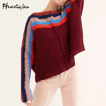 Huaxiafan sweaters striped long sleeves casual loose women long sleeves pullovers female 2019 autumn winter pullovers jumpers
Huaxiafan sweaters striped long sleeves casual loose women long sleeves pullovers female 2019 autumn winter pullovers jumpers