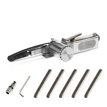 3/8" Air Belt Sander Air Angle Grinding Machine Sanding Machine With Sanding Belts For Air Compressor Sanding Polishing 90psi
3/8" Air Belt Sander Air Angle Grinding Machine Sanding Machine With Sanding Belts For Air Compressor Sanding Polishing 90psi