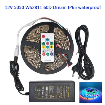 Magic Dream Color LED Light Strip Set IR Remote Control IC Design Waterproof 12V Dancing Party Holidays Home Decoration Lamp
Magic Dream Color LED Light Strip Set IR Remote Control IC Design Waterproof 12V Dancing Party Holidays Home Decoration Lamp