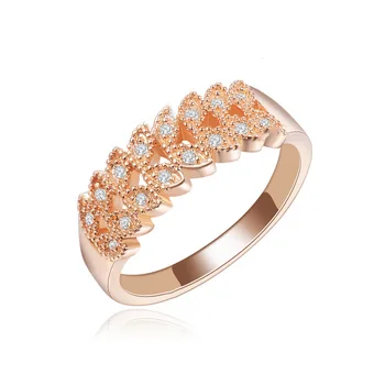 Exquisite Jewelry Rose Gold Orange Zircon Leaf Ring Noble Luxury Female Ring Fashion Romantic Jewelry Gift Free Shipping
Exquisite Jewelry Rose Gold Orange Zircon Leaf Ring Noble Luxury Female Ring Fashion Romantic Jewelry Gift Free Shipping