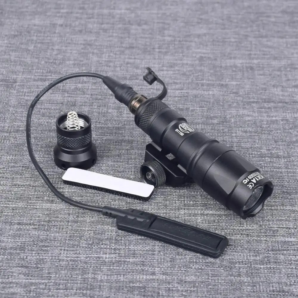 Airsoft Surefir M300 M300A B C Mini Scout Light LED Weapon Tactical Armas Flashlight Torch Outdoor Hunting Rifle Light Lanterna
Airsoft Surefir M300 M300A B C Mini Scout Light LED Weapon Tactical Armas Flashlight Torch Outdoor Hunting Rifle Light Lanterna