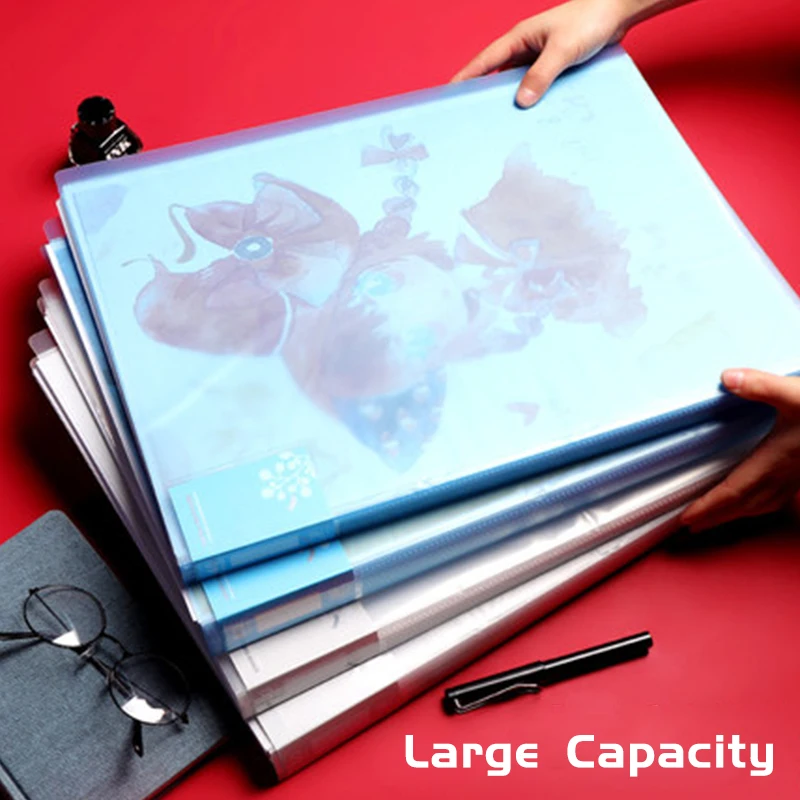 A3 file bag picture album Large volume collection collection large volume data book folder drawings
A3 file bag picture album Large volume collection collection large volume data book folder drawings