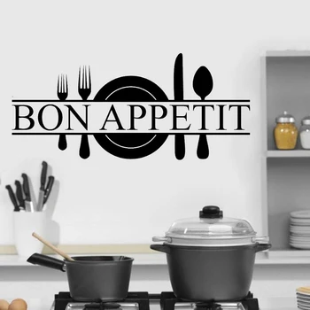 Customized BON APPETIT Kitchen Wall Sticker for kitchen art Home Decor Sticker Design Vinyl Tree Wall Decals decoration HY489
Customized BON APPETIT Kitchen Wall Sticker for kitchen art Home Decor Sticker Design Vinyl Tree Wall Decals decoration HY489