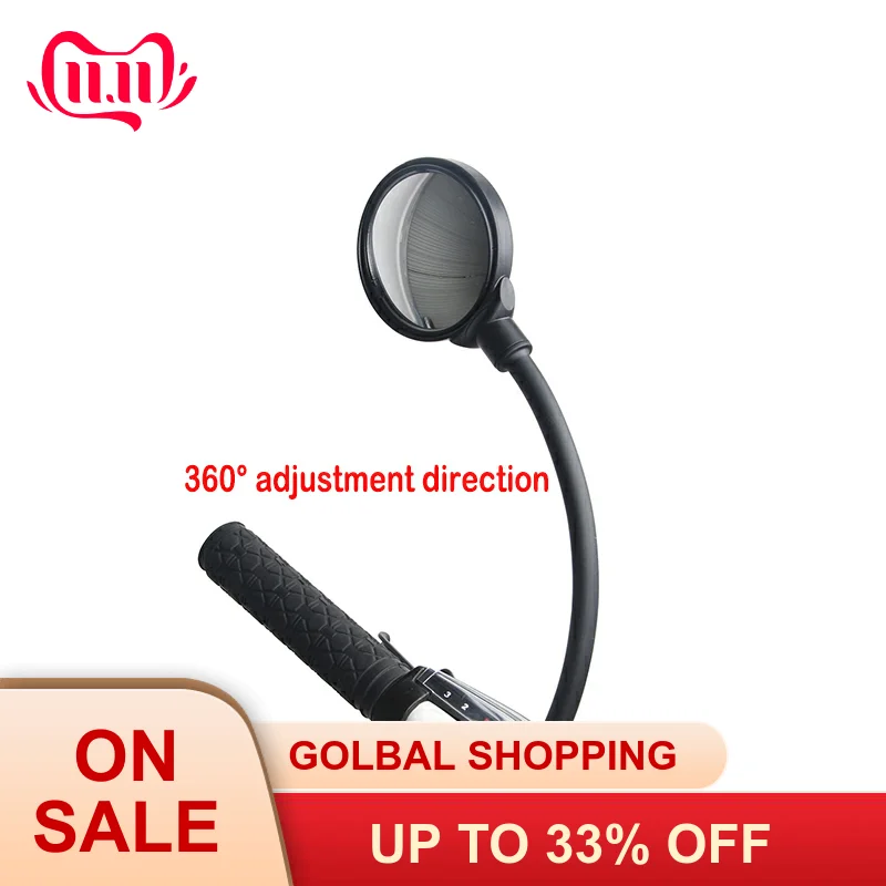 Bicycle rearview mirror mirror handlebar mirror bicycle rear view MTB bicycle handle rearview mirror 360 direction adjustment
Bicycle rearview mirror mirror handlebar mirror bicycle rear view MTB bicycle handle rearview mirror 360 direction adjustment