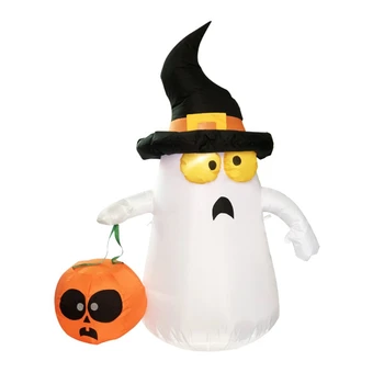 Halloween Ghost and Pumpkin Inflatable Decoration with LED Lights and Fan for Outdoor Indoor Home Garden Yard EU Plug
Halloween Ghost and Pumpkin Inflatable Decoration with LED Lights and Fan for Outdoor Indoor Home Garden Yard EU Plug