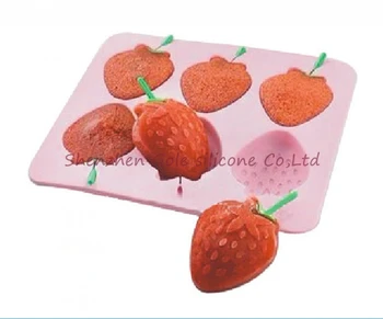 200pcs/lot 6 cups Strawberry Shape Silicone Lollipop Mold Ice Tray Chocolate Ice Lattice Bakeware CakeTools
200pcs/lot 6 cups Strawberry Shape Silicone Lollipop Mold Ice Tray Chocolate Ice Lattice Bakeware CakeTools
