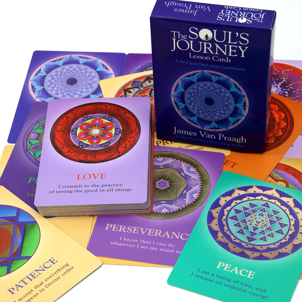 The Soul's Journey Lesson Cards: A 44-Card Deck and Guidebook Cards Spirit Communication And Counseling Optimal Growth And Soul
The Soul's Journey Lesson Cards: A 44-Card Deck and Guidebook Cards Spirit Communication And Counseling Optimal Growth And Soul