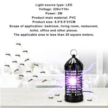 Fly killer Electric Fly Trap Pest Device Insect Catcher Automatic Fly catcher Trap Killing Pest Anti Mosquito Trap EU/US plug
Fly killer Electric Fly Trap Pest Device Insect Catcher Automatic Fly catcher Trap Killing Pest Anti Mosquito Trap EU/US plug