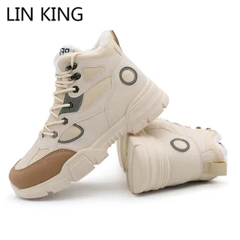 LIN KING Plus Size Lighted Luminous Men Winter Boots Big Size Snow Boots Warm Fur High Top Glowing Sneakers Hiking Boots For Man
LIN KING Plus Size Lighted Luminous Men Winter Boots Big Size Snow Boots Warm Fur High Top Glowing Sneakers Hiking Boots For Man