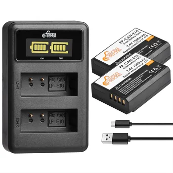 1500mAh LP-E10 LPE10 LP E10 Camera Battery + LED Dual USB Charger for Canon 1100D 1200D 1300D Rebel T3 T5 KISS X50 X70
1500mAh LP-E10 LPE10 LP E10 Camera Battery + LED Dual USB Charger for Canon 1100D 1200D 1300D Rebel T3 T5 KISS X50 X70