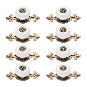 OUNONA 8PCS Antique Drawer Handles Drawer Knobs Solid Cupboard Handle Door Pull Handle Cabinet Handle
OUNONA 8PCS Antique Drawer Handles Drawer Knobs Solid Cupboard Handle Door Pull Handle Cabinet Handle