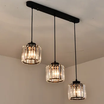 Modern K9 Crystal Lamp Lamp LED Light Pendant Minimalism For Dining Room Kitchen Bar Lighting Fixtures Decoration.
Modern K9 Crystal Lamp Lamp LED Light Pendant Minimalism For Dining Room Kitchen Bar Lighting Fixtures Decoration.
