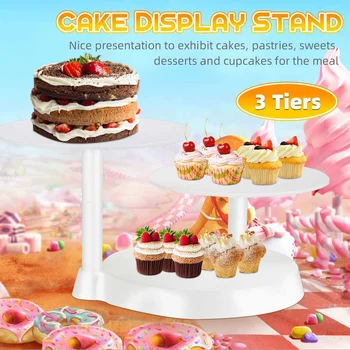 Cake Stand set Pedestal Wedding Party Display 3 Tiers Cupcake Dessert Display Decoration Tools
Cake Stand set Pedestal Wedding Party Display 3 Tiers Cupcake Dessert Display Decoration Tools