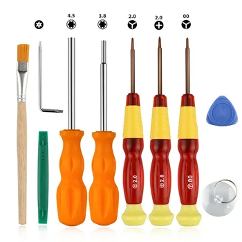 10 In 1 DIY Opening Repair Hand Tool Screwdriver Set Mini Game Machine Engineering Kit Cleaning Non-abrasive Switch
10 In 1 DIY Opening Repair Hand Tool Screwdriver Set Mini Game Machine Engineering Kit Cleaning Non-abrasive Switch