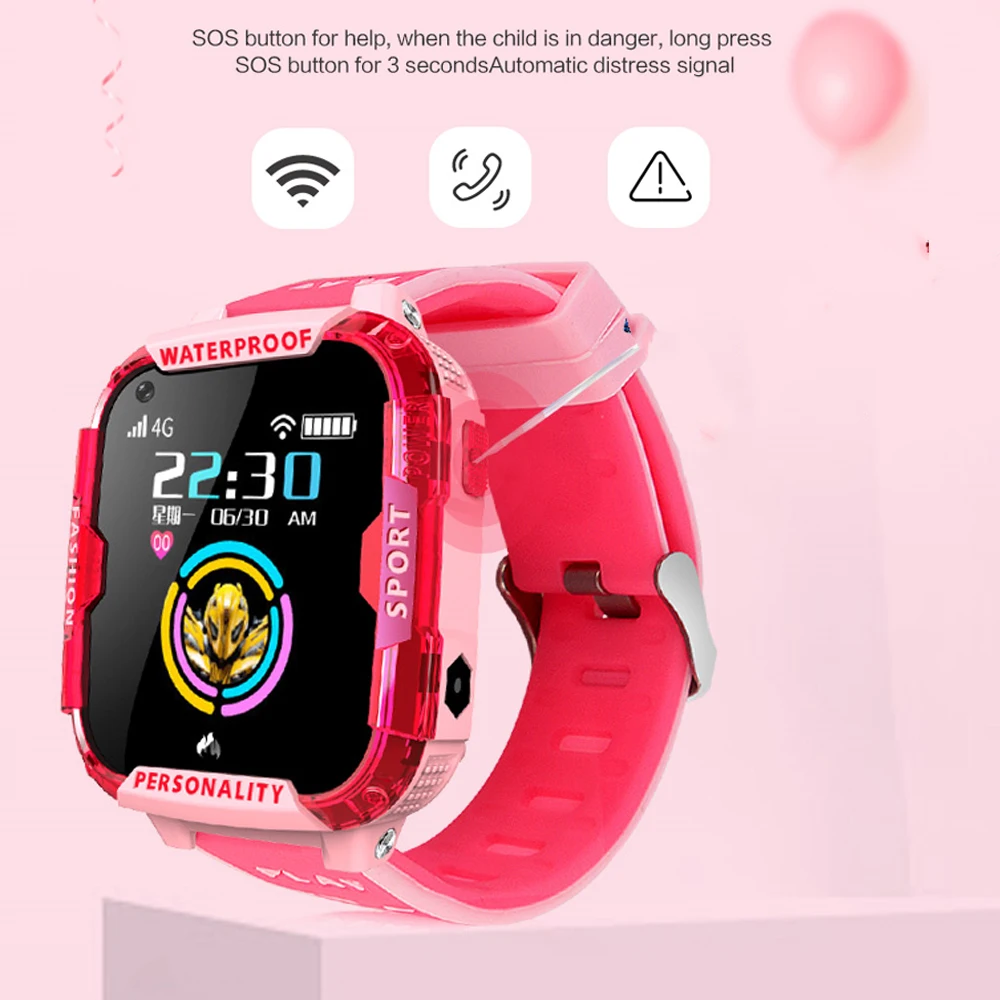 Смарт часы Детские Greentiger GPS Wi Fi SOS 4G водостойкие IP67|Смарт-часы| |