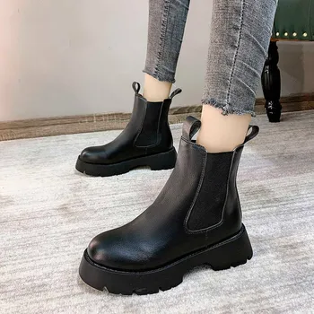 COOTELILI Women Ankle Boots Basic Round Toe 3cm Heel Slip On Round Toe Platform 2020 Fashion Shoes For Woman Plus Size 40
COOTELILI Women Ankle Boots Basic Round Toe 3cm Heel Slip On Round Toe Platform 2020 Fashion Shoes For Woman Plus Size 40