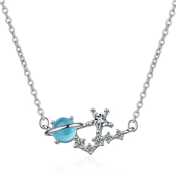 Luxury Romantic star Drop Pendant Necklace 925 Sterling Sliver women Engagement Wedding Accessaries Nice Gift For Lover
Luxury Romantic star Drop Pendant Necklace 925 Sterling Sliver women Engagement Wedding Accessaries Nice Gift For Lover