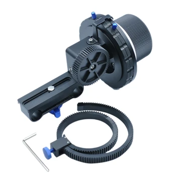 DSLR Camera a B Hard Stops F3 Follow Focus Camera Focus Adjuster for 5D2 5D3 6D 600D D7100 SLR Cameras 
DSLR Camera a B Hard Stops F3 Follow Focus Camera Focus Adjuster for 5D2 5D3 6D 600D D7100 SLR Cameras