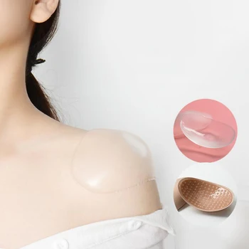 2 piece/set Soft Anti-Slip Shoulder Pads Invisible Breathable silicone shoulder pad Sticky pad for Shoulder slip height Enhancer
2 piece/set Soft Anti-Slip Shoulder Pads Invisible Breathable silicone shoulder pad Sticky pad for Shoulder slip height Enhancer