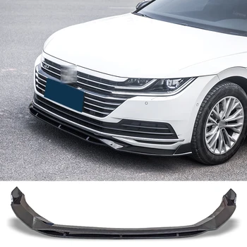 Front Bumper Spoiler Protector Plate Lip Body Kit Carbon Surface Decorative Strip Chin Shovel For Volkswagen ARTEON CC 2019 2020
Front Bumper Spoiler Protector Plate Lip Body Kit Carbon Surface Decorative Strip Chin Shovel For Volkswagen ARTEON CC 2019 2020