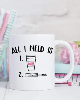 All I Need Is Coffee and Makeup Coffee Mug Cute Sayings Mug Custom Mug Tea Mug
All I Need Is Coffee and Makeup Coffee Mug Cute Sayings Mug Custom Mug Tea Mug